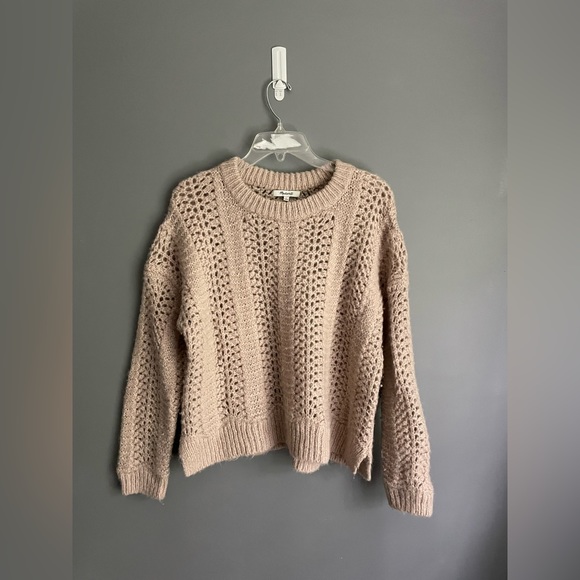 Madewell Sweaters - Madewell Windemere Pointelle Sweater Size Large